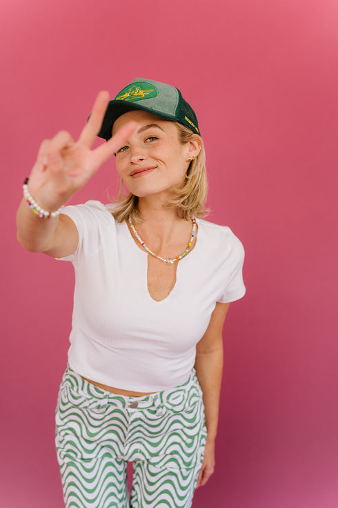 Holy Grail Top // White